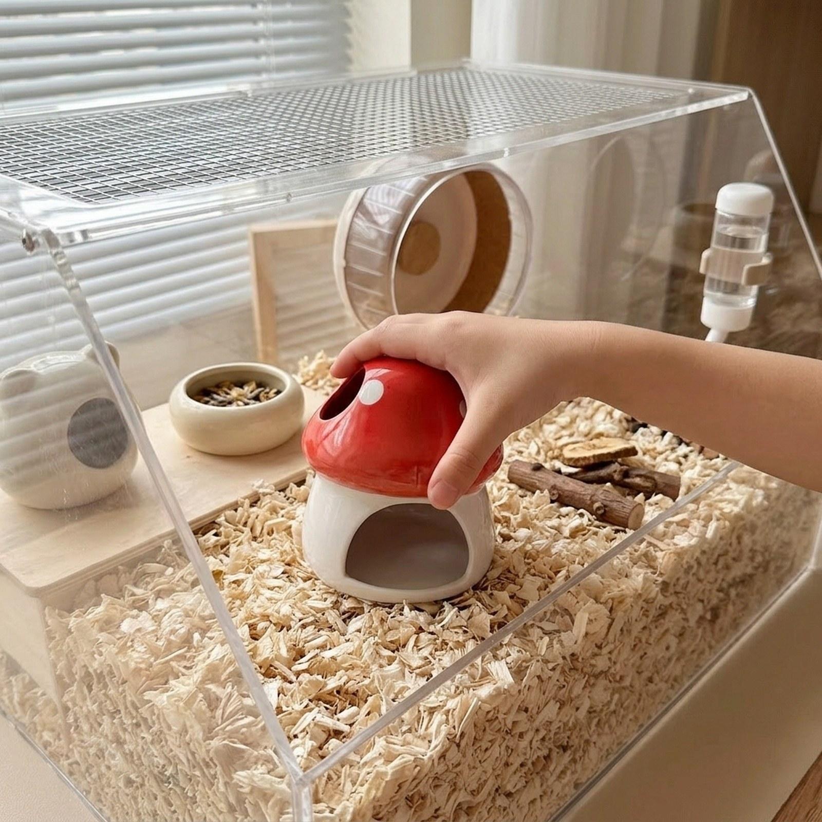 Ceramiczny domek dla chomika,  – Hide Cave Ceramic recenzja i cena
