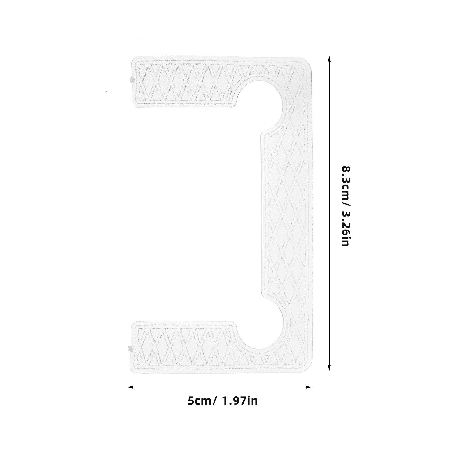 40 szt. Przezroczyste gumowe p – Glass Door Hinge recenzja i cena